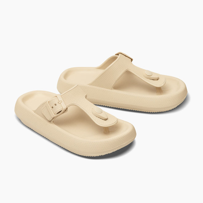 Cloud Slides - Flip Flops with Adjustable Buckles