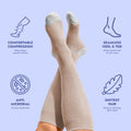 Compression Socks - Cloud Slides