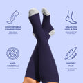 Compression Socks - Cloud Slides