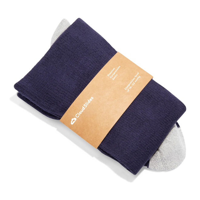 Compression Socks - Cloud Slides