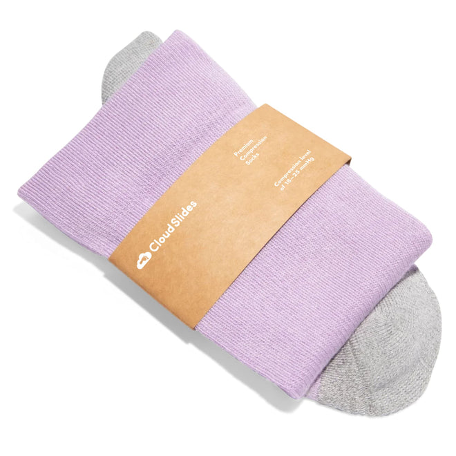 Compression Socks - Cloud Slides