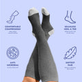 Compression Socks - Cloud Slides