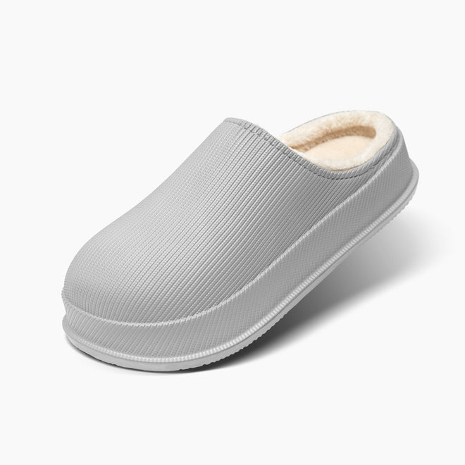 Cushion Slides with Fur - Cloud Slides