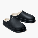 Cloud Slides - Cozy Fur Black