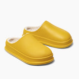 Cushion Slides with Fur - Cloud Slides