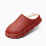 Cushion Slides with Fur - Cloud Slides