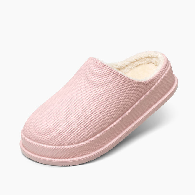 Cushion Slides with Fur - Cloud Slides