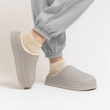 Cushion Slides with Fur - Cloud Slides