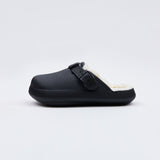 Cloud Clogs with Fur - Сloud Slides